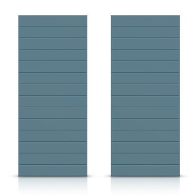 Panelled Manufactured Wood Sliding Closet Doors