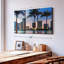«Miami Skyline At Dusk» sur toile-1757131292