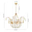 Lustre empire à intensité variable à 4 lumières Yaritza-2123609319