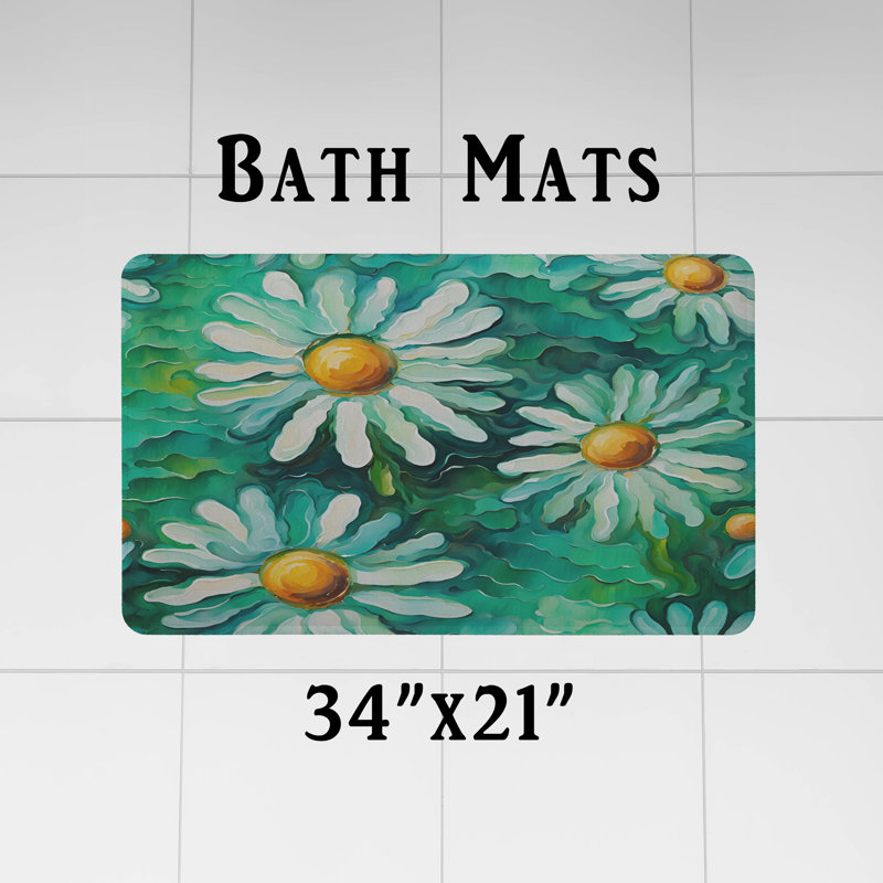Rideau de douche Floral, H 72 po x l 70 po