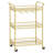 3-Tier Bar Cart with Wine Rack-270560359
