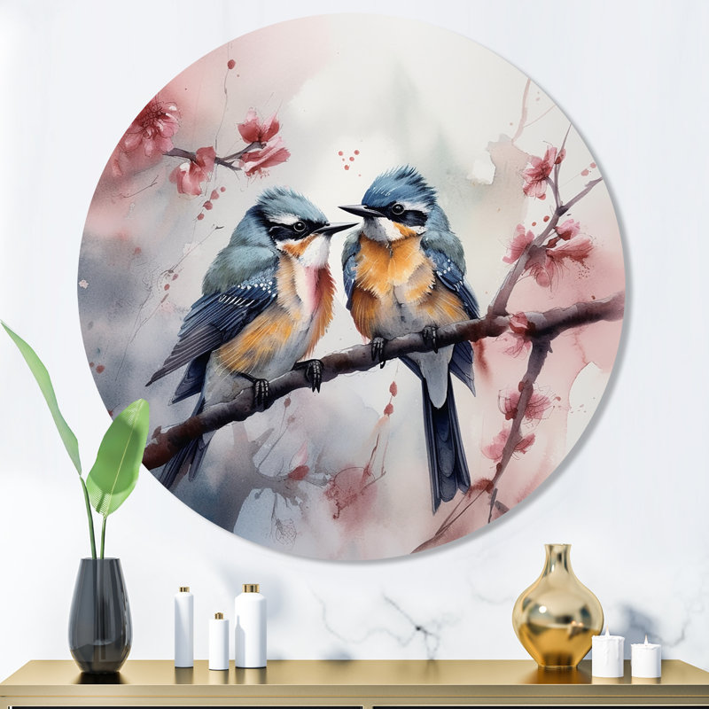 Traditional Wall Decor on Metal, 23" H x 23" W x 1" D