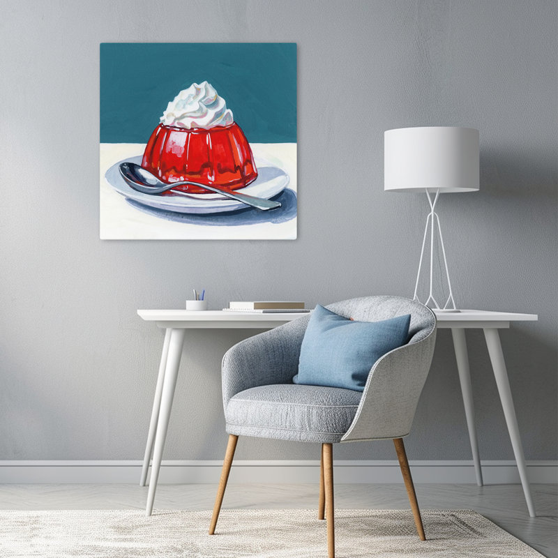 The Light Dessert, art contemporain, H 24 po x l 24 po
