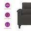 Chaise rembourrée en tissu microfibre Oriol-1486192408