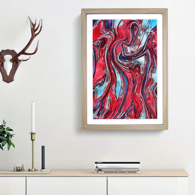 Sweetest Dreams in Abstract - Framed Print