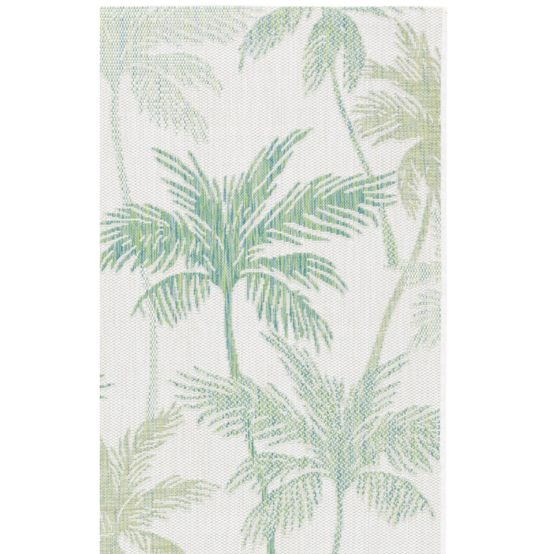 Courtyard Performance Floral Indoor/Outdoor Area Rug, Runner 2'3" x 8'