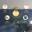 Martina Glass Semi Flush Mount-1030259706-1030259705