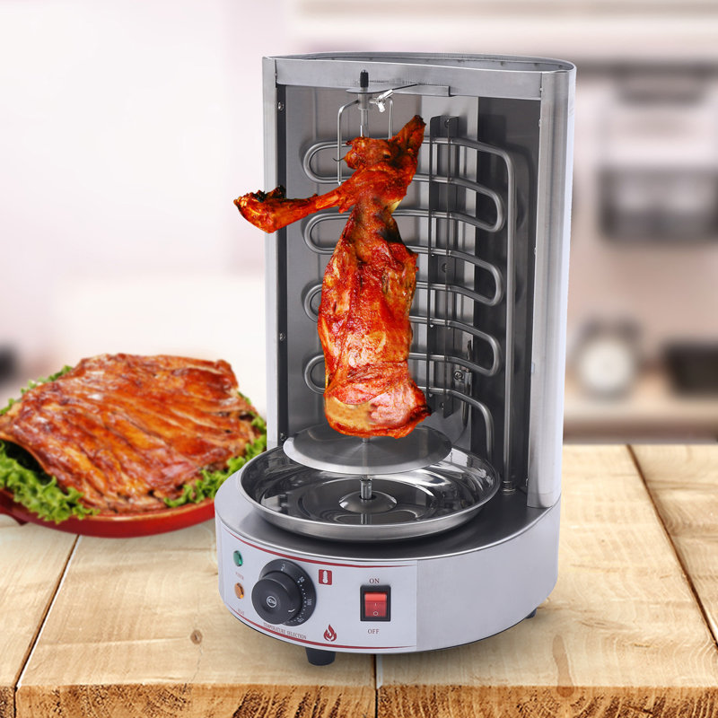 Barbecue électrique en acier inoxydable Shawarma