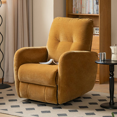 Multi-zone support and stable cushioned recliner
