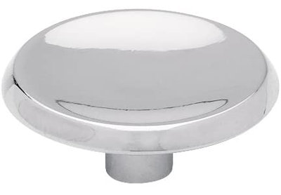 (5 Pack) 1-1/2 inch Concave Round Knob