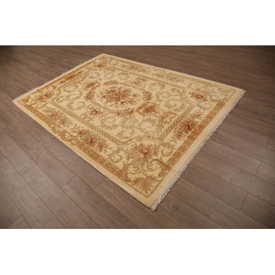 Bernoussi Wool Oriental Indoor Rug