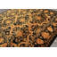 Tapis tibétain noué à la main en laine noire et beige de style transitionnel, 2,69 m x 3,28 m