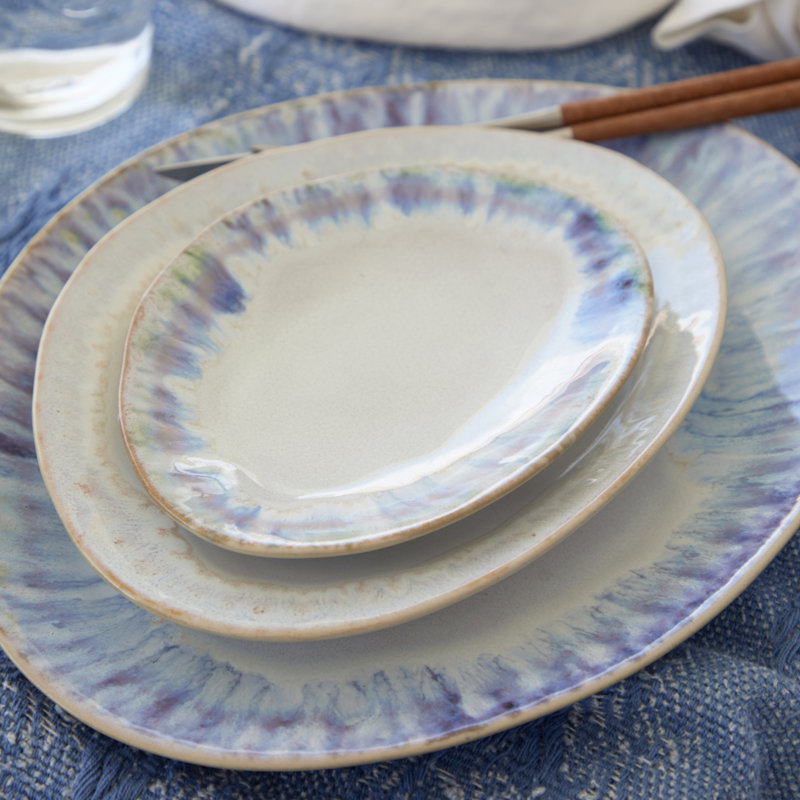 Brisa Handmade Stoneware Appetizer Plate