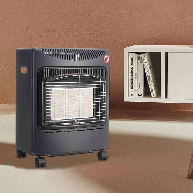 Belfry Heating Verona 5000 BTU Natural Gas Radiator Space Heater, Black