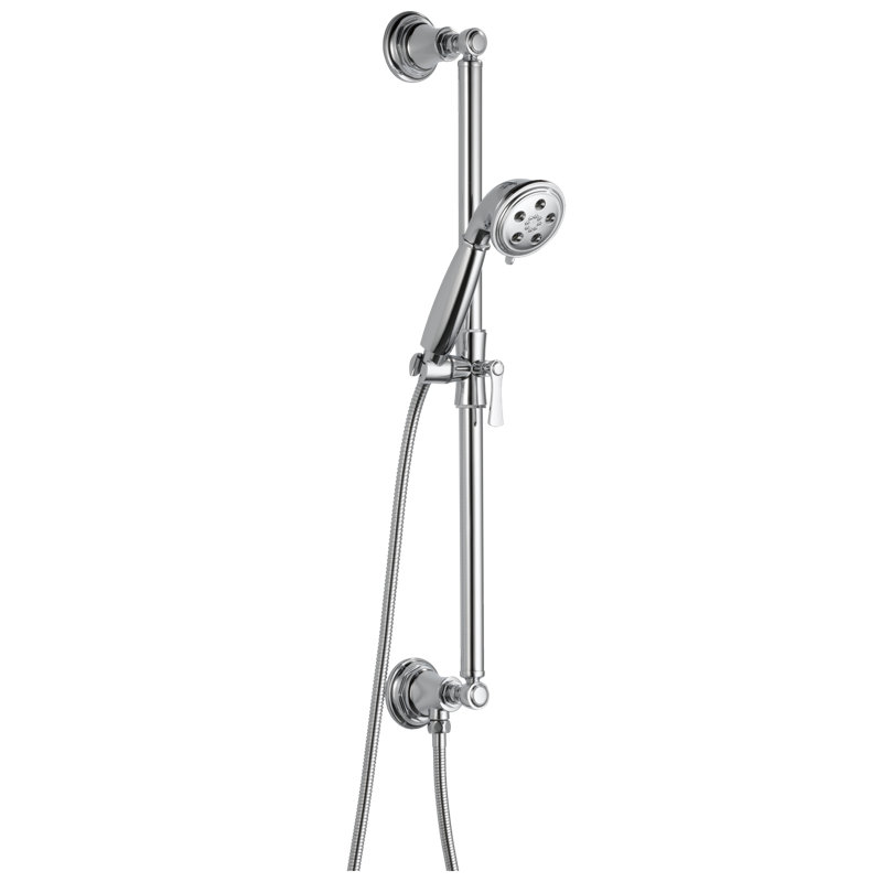 Rook® Slide Bar Handshower with H2OKinetic® Technology, Chrome