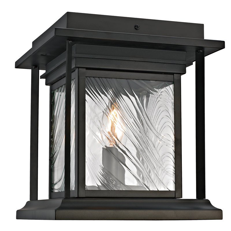 Dark Bronze 2 - Bulb Outdoor Flush Mount