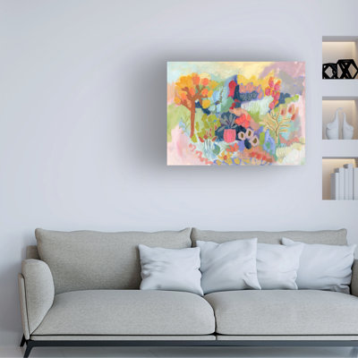 Art mural sur toile tendue - «Gentle voyage» de Suzanne Allard pour décoration de salon, de chambre à coucher ou de bureau - 18 x 24