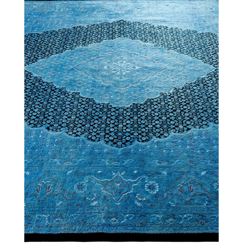 Fine Vibrance One-of-a-Kind 6' 7" X 9' 10" Hand Knotted Area Rug