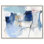 «Winter White II», impression sur toile bleu sarcelle par Art Remedy