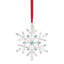 Lenox 2026 Snow Majesty Silverplate Ornament