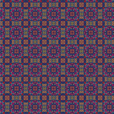 Tapis mauve à motifs/brun/orange Horigan