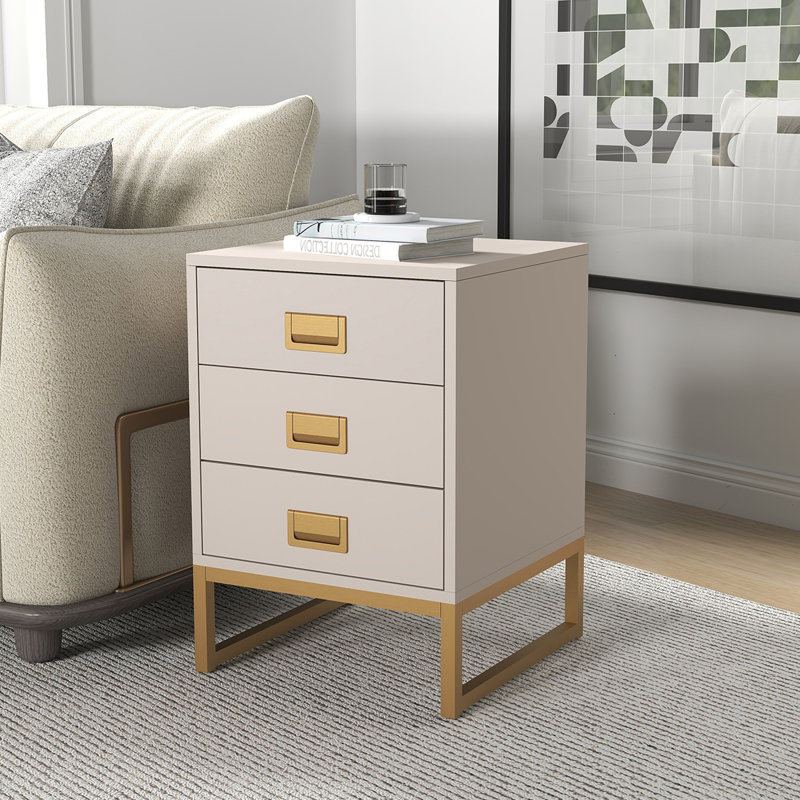 40 cm W Bedside Table