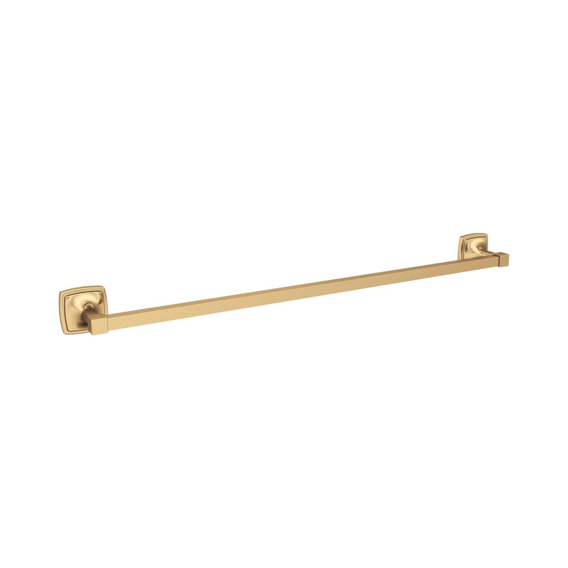 Barre à serviettes murale 26,25 po Stature, Champagne champagne, P 2,9 po x L 26,2 po x H 0,56 po 