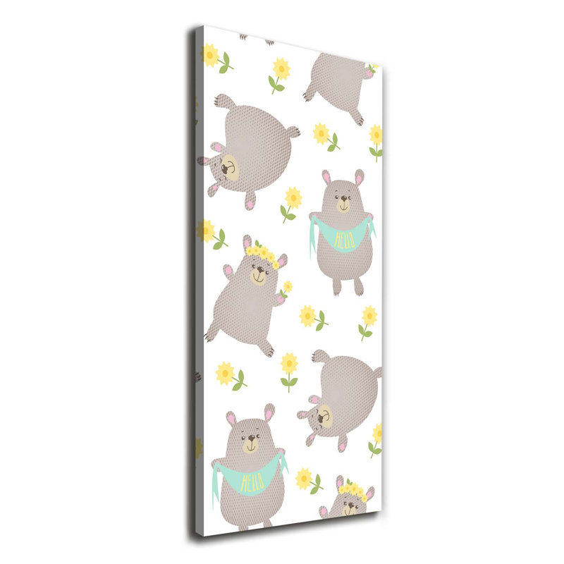 Bears - Wrapped Canvas Print