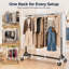 160cm Adjustable Clothing Rack