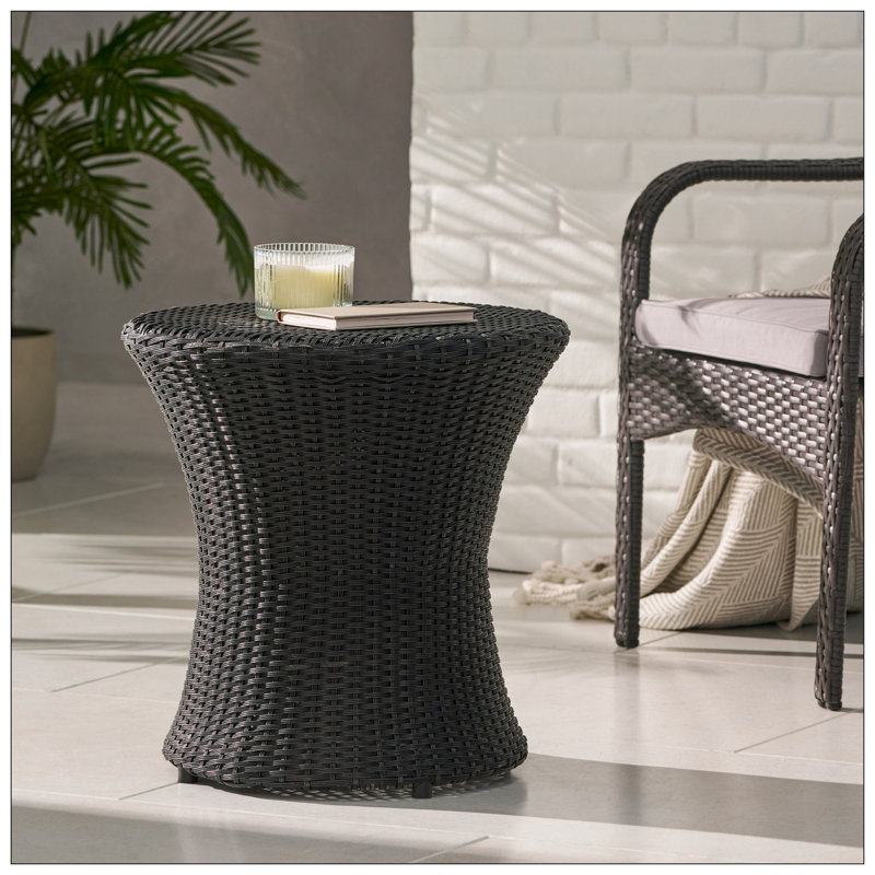 TABLE KONO HOURGLASS (SANS TABLE EN VERRE), Noir