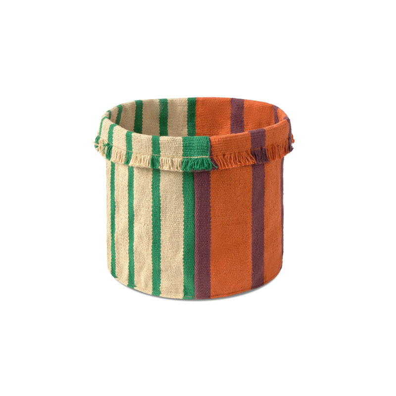 Panier haut, Terre cuite