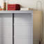 Lit escamotable mural gris (grand lit)-1539037998