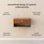 Table de chevet flottante 1 tiroir Reni-928158440
