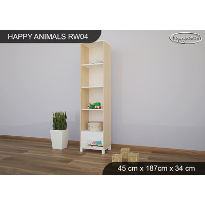 187cm H X 45cm W Cube Unit Kids Bookcase