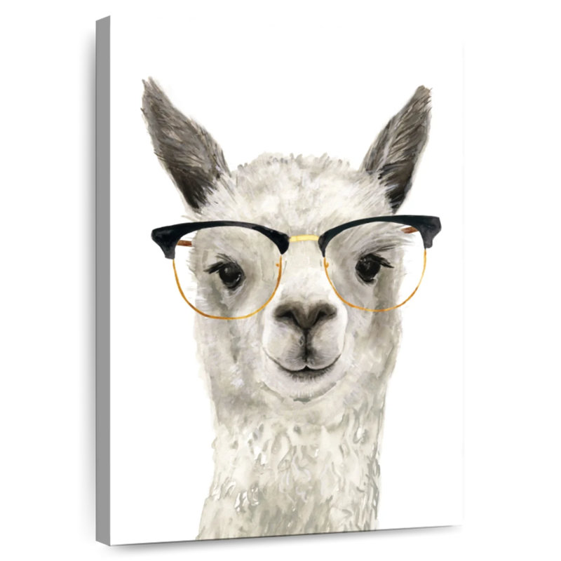 Brampt Hip Llama I, 12" H x 8" W