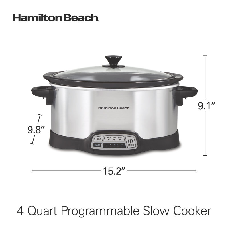 Hamilton Beach® Programmable Slow Cooker
