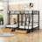 Kirkbride Kids Bunk Bed with Drawers -1378345729