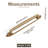 Solid Spindle Bar Pull With Backplate(G025) Multipack-119690860-119690857