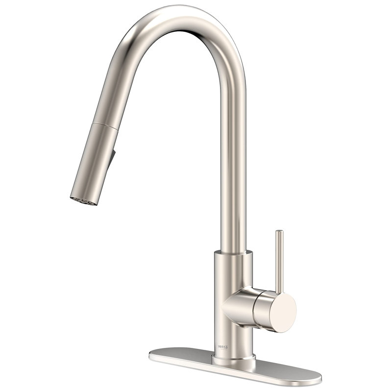 Vetta Pull Down Kitchen Faucet, Brushed Nickel