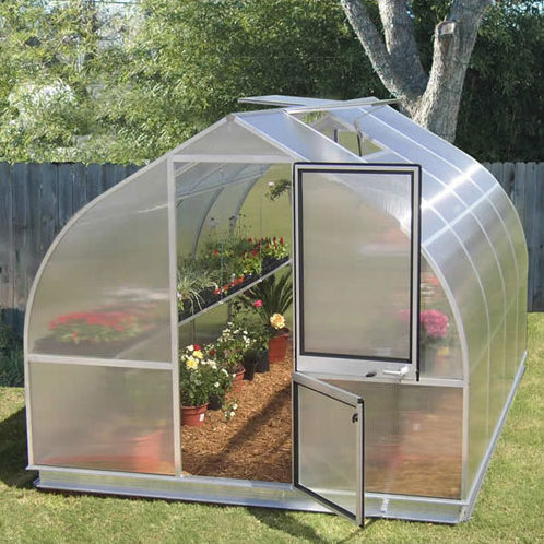 Hoklartherm Riga IV 7.7 Ft. W x 14 Ft. D Greenhouse - Wayfair