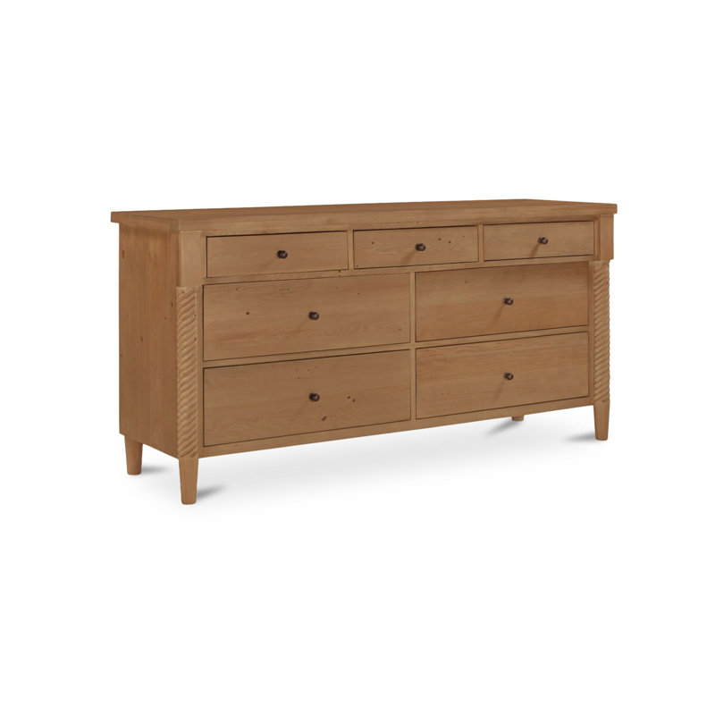 Commode 7 tiroirs Joni Naturel