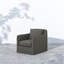 Fauteuil pivotant de 27 po de large Arinya-746892858