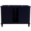 Ensemble de meuble-lavabo de salle de bain simple 49 po Erardo-916287473