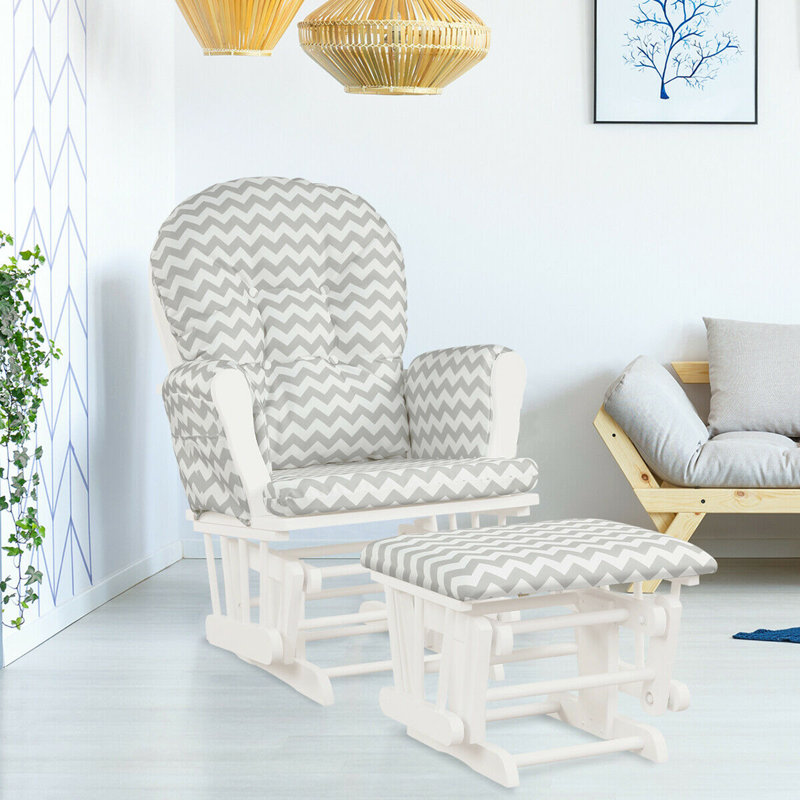 Chaise berçante Harriet Bee