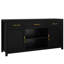 Buffet 57,9 "avec 3 tiroirs, tablette réglable-1534469010