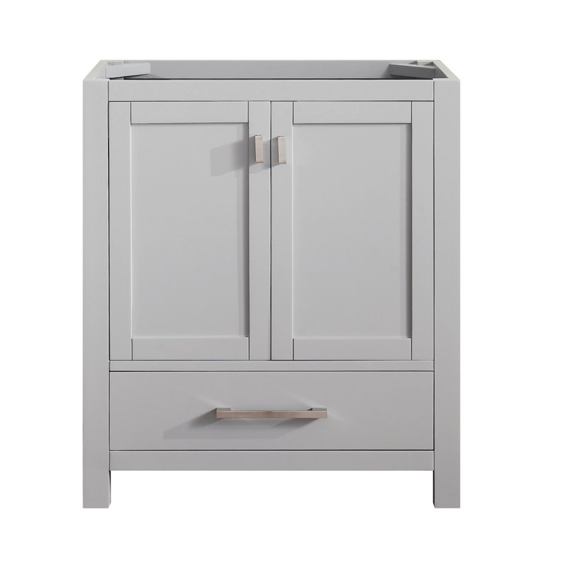 Base de meuble-lavabo 30 po Souther seulement, Gris givré