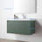 Lovold 36" Floating Bathroom Vanity with Acrylic Sink – Wall-Mounted Wood Cabinet with Fluted Front, Soft-Close Drawers & Modern Design-768500953