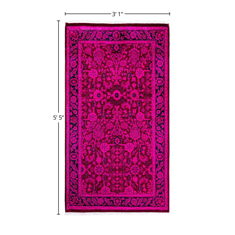 Traxton One-of-a-Kind 3' 1" X 5' 5" Hand Knotted Area Rug
