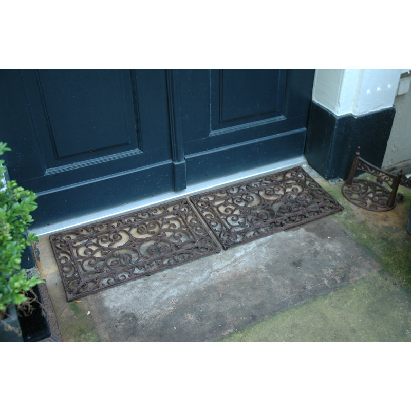 Sml Cast Iron Doormat (Rect.)
