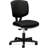 HON Volt Armless Office Chair, Fabric, Center-Tilt Recline, Black-123387395-123387418-123386377